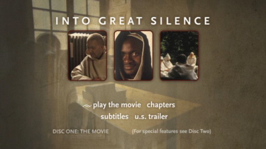 into great silence disc 1 menu